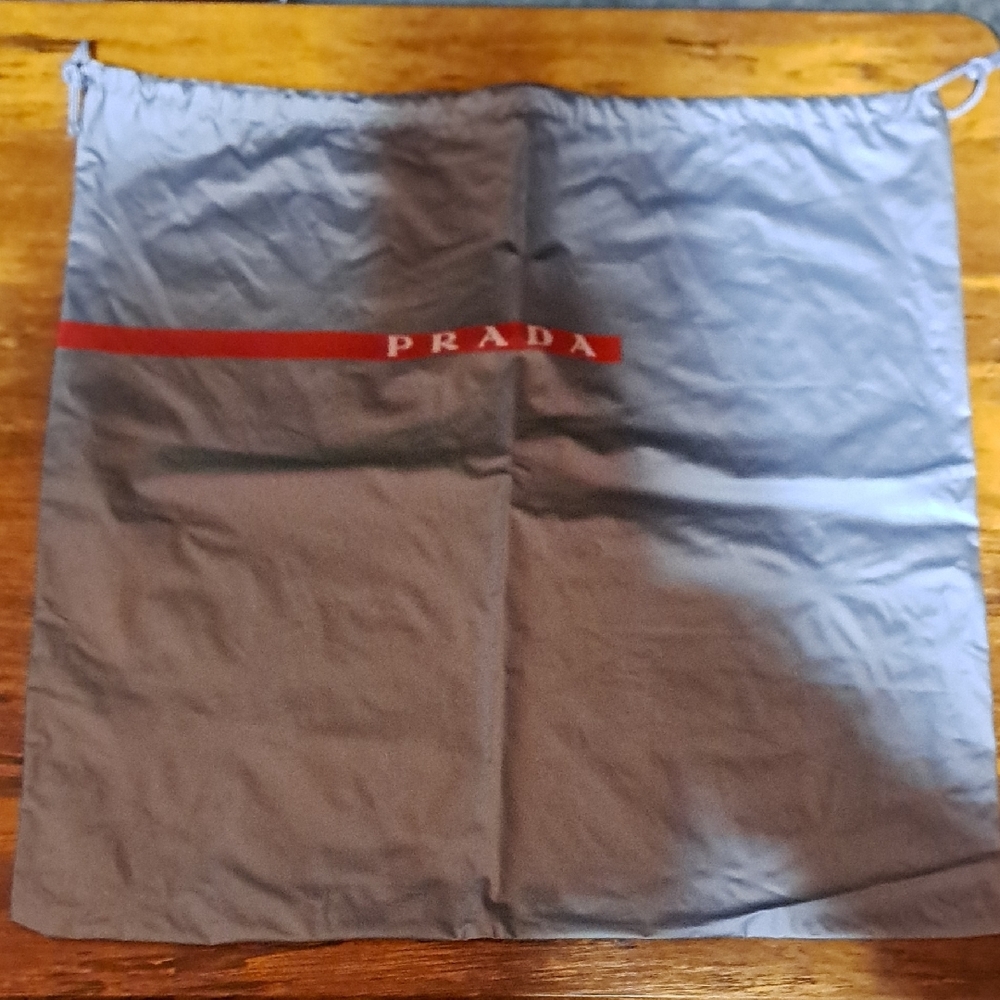 Prada Gray Dust Bag